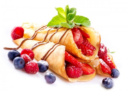 crêpes aux fruits faciles