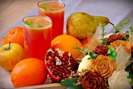 Jus rafraîchissant et nourrissant